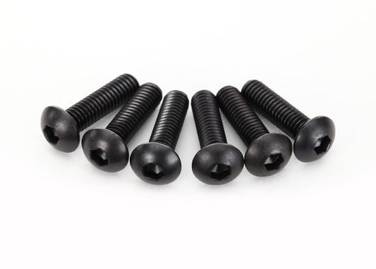 TRAXXAS 4x15mm Hex Drive Button Head Screws 6pcs - 2594