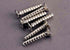 TRAXXAS 3x15mm Phillips Drive Countersunk Self Tappers 6pcs - 2649