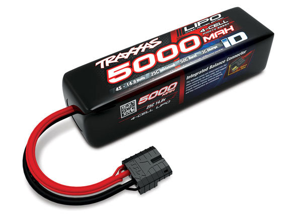 TRAXXAS 5000mah 14.8V 25C Lipo Battery w/ ID Plug - 2889X