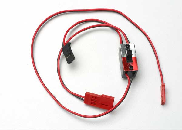 TRAXXAS On/Off Switch w/ RX Charging Plug - 3034