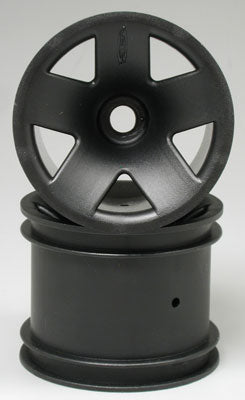 HPI Type F5 MT Fr Wheel Black 2pcs - HPI-3041