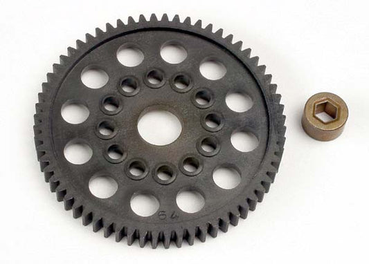 TRAXXAS 64T 32P Spur Gear w/ Bushing - 3164