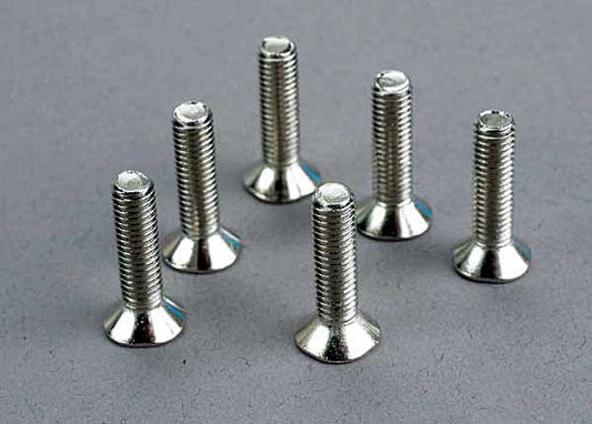 TRAXXAS 5x20mm Phillips Drive Countersunk Screws 6pcs - 3174