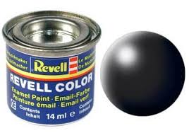 REVELL Black Silk Satin Enamel 14ml - 32302