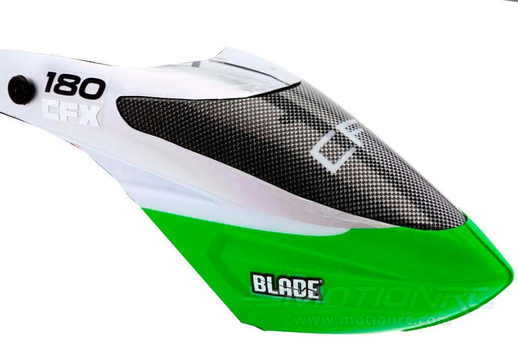 BLADE Stock Green/ White Canopy suit 180 CFX - BLH3409