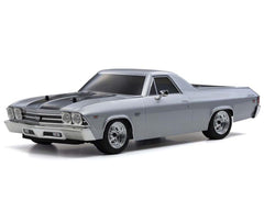 KYOSHO 1969 CHEVY EL-CAMINO SS 396 Silver 1:10 Fazer Mk2 with Syncro 2.4Ghz Radio & Brushed Motor Driveline FZ02L - KYO-34419T2