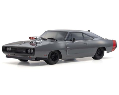 KYOSHO 1970 DODGE CHARGER Supercharged VE Gray 1:10 Fazer 4wd Mk2 FZ02L - KYO-34492T1