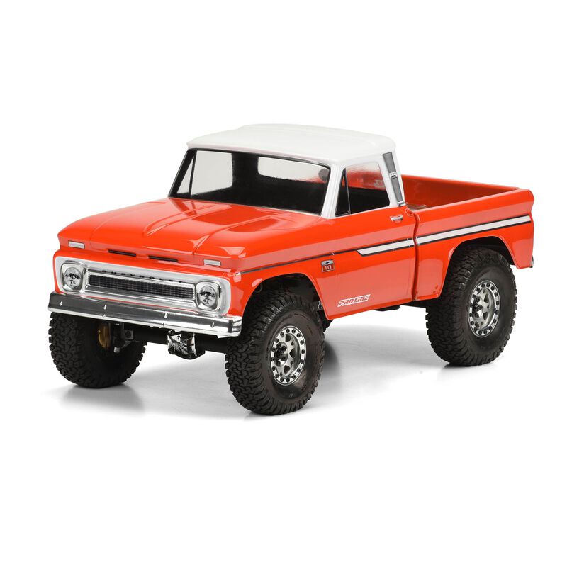 PROLINE 1966 Chevy C-10 Clear Body suit 12.3in Crawler - PRO348300