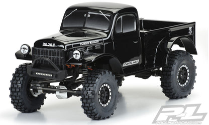 PROLINE 1946 Dodge Power Wagon Tough-Colour Black Body for 12.3in Crawler - PRO349918