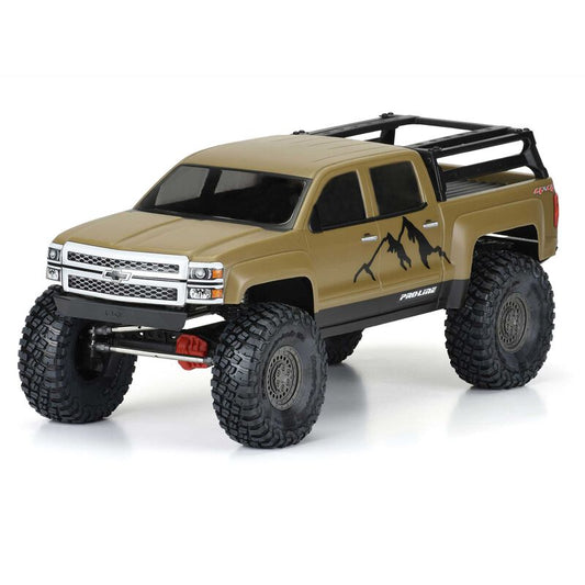 PROLINE 2015 Chevrolet Silverado Clear Body suit 13.9in Crawler - PRO358500