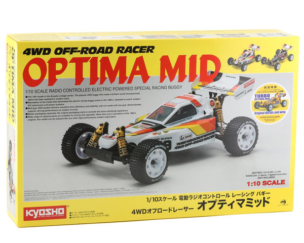 KYOSHO Optima Mid 4wd Buggy Kit 1:10 - KYO-30622