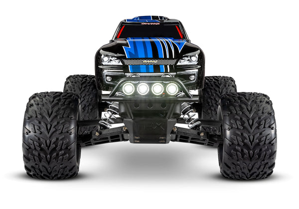 TRAXXAS STAMPEDE 2wd MONSTER TRUCK Blue w/ LED Lights, Battery & Charger 36054-61BLU