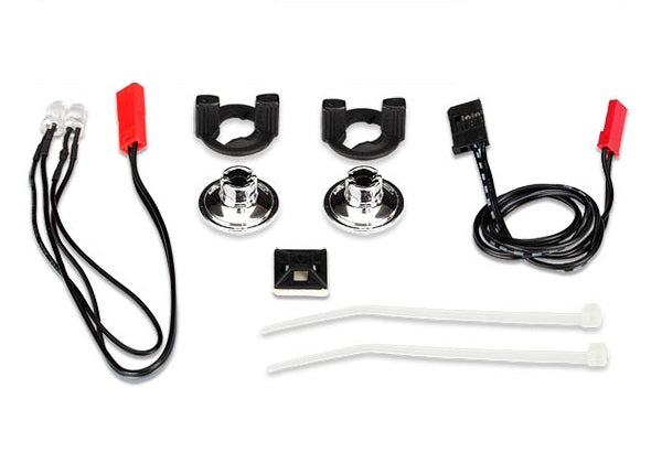 TRAXXAS LED Lights Red w/ Buckets & Harness - 3686
