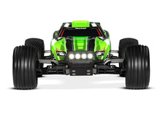 TRAXXAS RUSTLER 2wd STADIUM TRUCK Green w/ LED Lights Battery & Charger 37054-61GRN