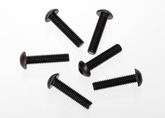 TRAXXAS 4x18mm Hex Drive Button Head Screws 6pcs - 3929