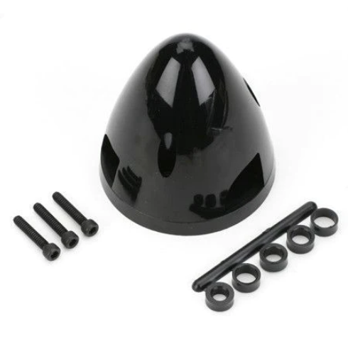 DUBRO 51mm 3-Blade Spinner Black - DBR542