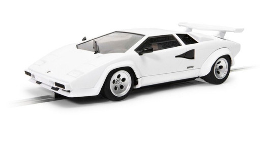 SCALEXTRIC Lamborghini Countach - White - C4336
