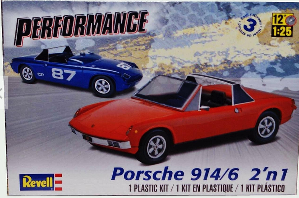 REVELL 1972 Porsche 914-6 2-in-1 1:25 - 14378