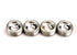 TRAXXAS Pivot Ball Retainer Caps Silver Aluminium 4pcs - 4934