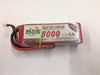 NXE 5000mah 11.1V 40C Lipo Battery Soft Case - 5000SC403SDEAN