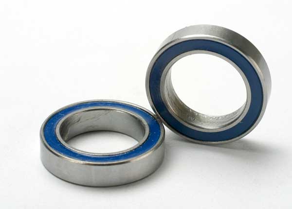 TRAXXAS 12x18x4mm Blue Rubber Sealed Bearings 2pcs - 5120