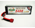 NXE 5400mah 11.1v 60c Lipo Battery Hard Case - 5400HC603SDEAN