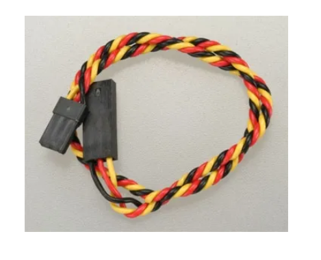 HITEC 12in Twisted Servo Extension Lead - HRC54610
