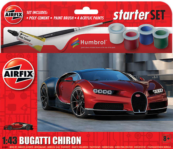 AIRFIX Bugatti Chiron Small Starter Set 1:43 - A55005