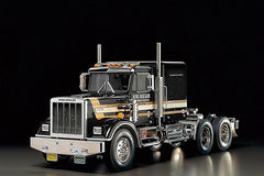 TAMIYA KING HAULER Black Tractor Truck Kit 1:14 - T56336