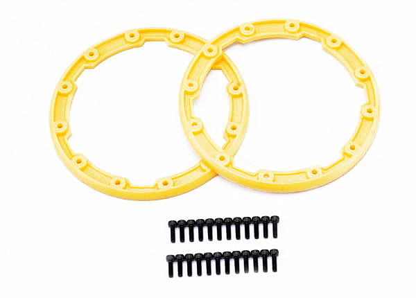 TRAXXAS Tyre Sidewall Protector Beadlock Yellow 2pcs - 5665