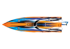 TRAXXAS SPARTAN BRUSHLESS BOAT 36in Orange 57076-4ORNG