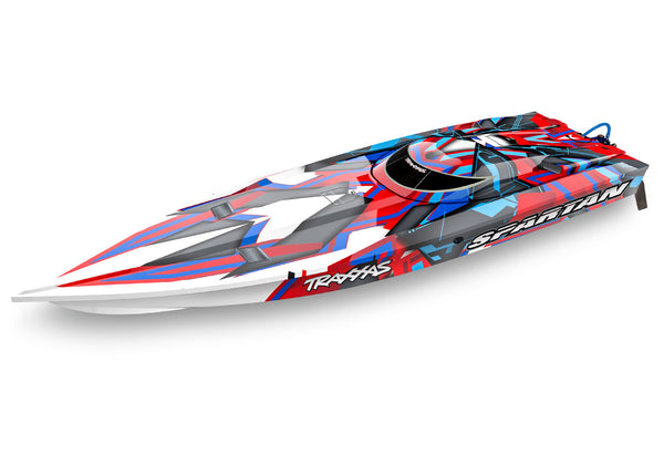 TRAXXAS SPARTAN BRUSHLESS BOAT 36in Red 57076-4REDR