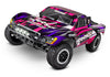 TRAXXAS SLASH 2wd Short Course Truck Pink w/ LED Lights, 2.4Ghz Radio, Brushed Motor & ESC, Battery & Charger - 58034-61PINK