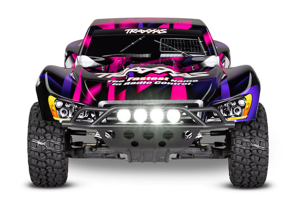 TRAXXAS SLASH 2wd SHORT COURSE TRUCK Pink w/ LED Lights, Battery & Charger 58034-61PINK