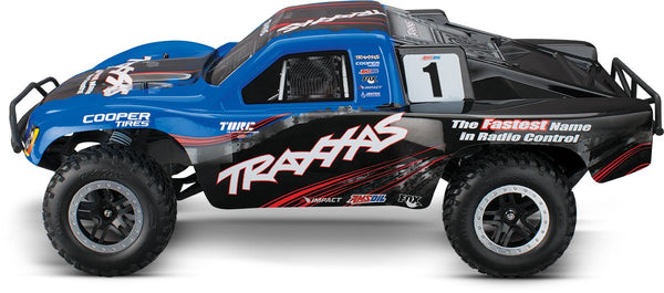 TRAXXAS SLASH 4wd VXL Blue Short Course Truck w/ 3500kv Brushless Motor - 68086-4BLUE
