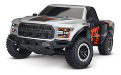 TRAXXAS FORD F-150 RAPTOR 2WD SC TRUCK Fox with TQ 2.4Ghz Radio Gear, Brushed Motor Driveline, Nimh Battery & 4A DC Fast Charger- 58094-1FOX