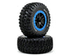 TRAXXAS BFG Mud Terrain T/A KM2 Tyres on Black Split Spoke Wheel w/ Blue Beadlock 2pcs - 5885A