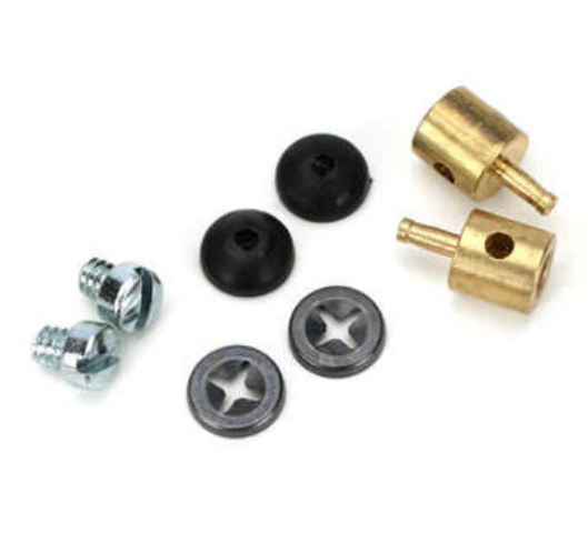 DUBRO E-Z Connectors w/ Snap-On Fastener 12pcs - DBR605