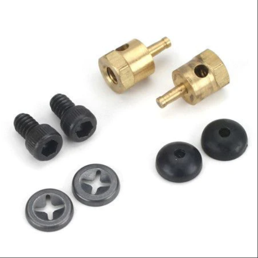 DUBRO Kwik Grip E-Z Connector w/ Snap-On Fastener 2pcs - DBR608