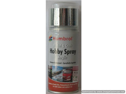 HUMBROL No.191 Chrome Silver Acrylic 150ml - 6191