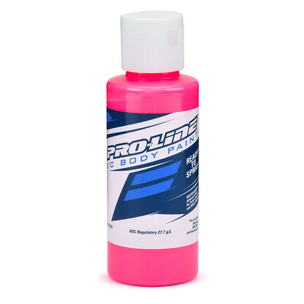 PROLINE Fluorescent Pink Lexan Body Paint 60ml - PRO632806