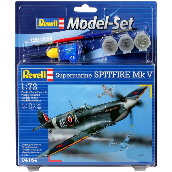 REVELL Supermarine Spitfire MK.5 Starter Set 1:72 - 64164