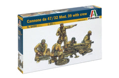 ITALERI Cannone Da 47/32 Mod. 39 w/ Crew 1:35 - 6490S