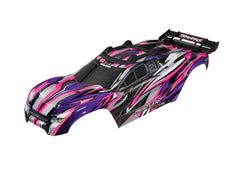 TRAXXAS Rustler 4WD Pink Body Shell w/ Cage Frame - 6717P
