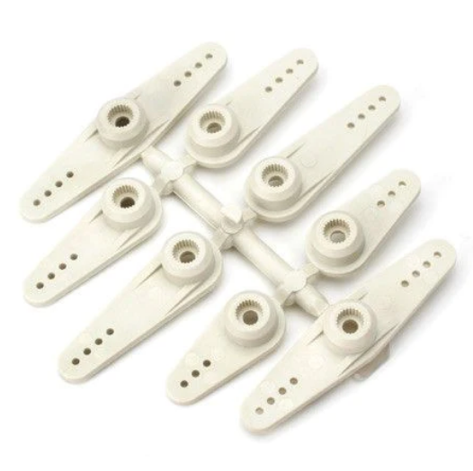 DUBRO 24T Super Saver Long Nylon Servo Horns suit Old Hitec 8pcs - DBR672