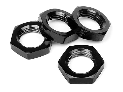 HPI 17mm Wheel Nuts Black 4pcs - HPI-67492