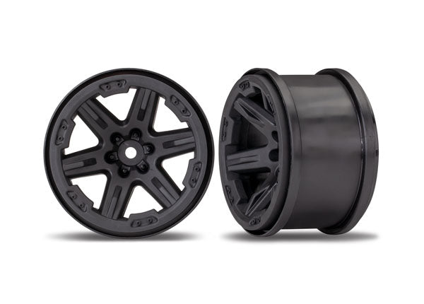 TRAXXAS RXT 2.8in Wheels Black 2pcs - 6772