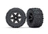 TRAXXAS Talon EXT 2.8in Tyres on Black RXT Wheels 2pcs - 6773