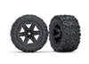 TRAXXAS Talon EXT 2.8in Tyres on Black RXT Wheels 2pcs - 6774