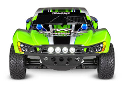 TRAXXAS SLASH 4WD SHORT COURSE TRUCK Green w/ LED Lights 68054-61GRN